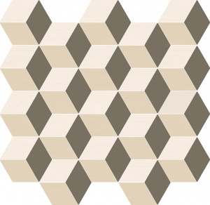 Mosaico Cube Warm 30,5x33   Opaco ()